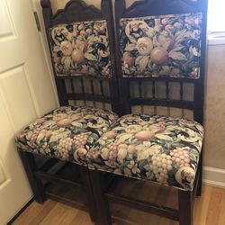 Vintage chairs, set of two