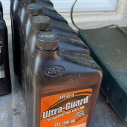 75w-90 ultra guard synthetic Qty 7