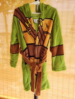 Boys Size: XS Ninja Turtle Bathrobe