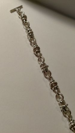 Sterling silver bracelet