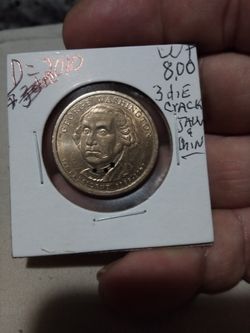 🇺🇸" G. W.$ 1.oo<2010="D") Wt: 8.00( W./ Errors)