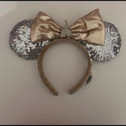 Silver/Gold Disney Castle Ears