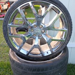 26 In GMC Snowflake Rims