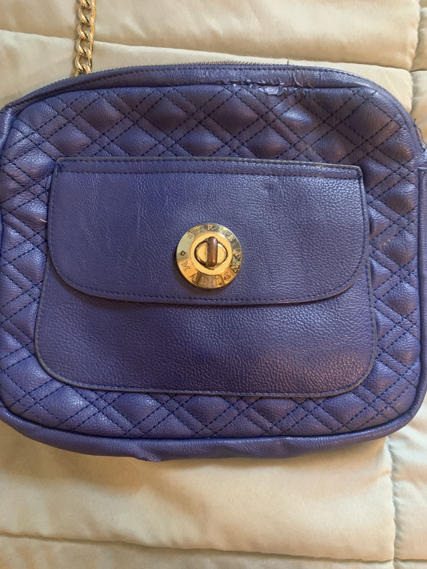 Steve Madden Blue Purse