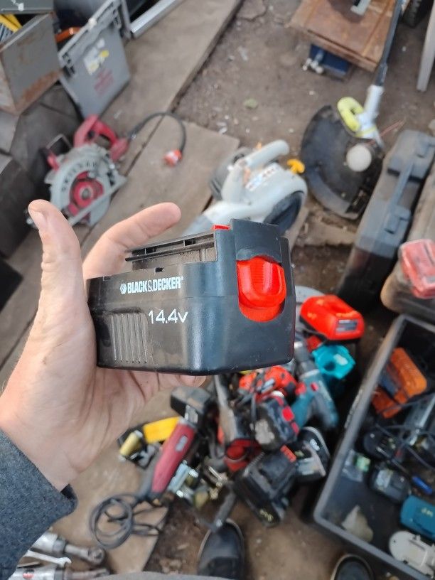 Black & Decker 14.4V slide pack power tool battery