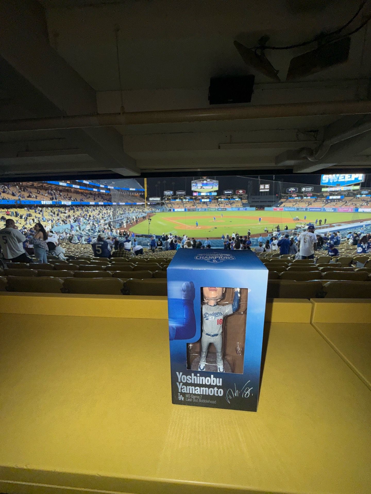Yoshinobu Yamamoto bobble head