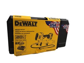 DeWalt 20V MAX Grease Gun Kit (DCGG571M1) - Includes 4.0Ah Battery, Charger, Case