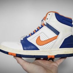 Vintage Nike Air Force II High New York Knicks Mens Size 9.5 RARE 🔥 2004 OG Jordan 1 3 4 Xi Dunk Sb