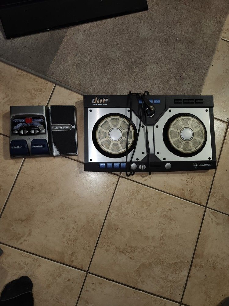 Dm2 Digotal Music Mixer 2003 Learning Teaching Dj And Rp80 Modeling Guitar Processor Digitech