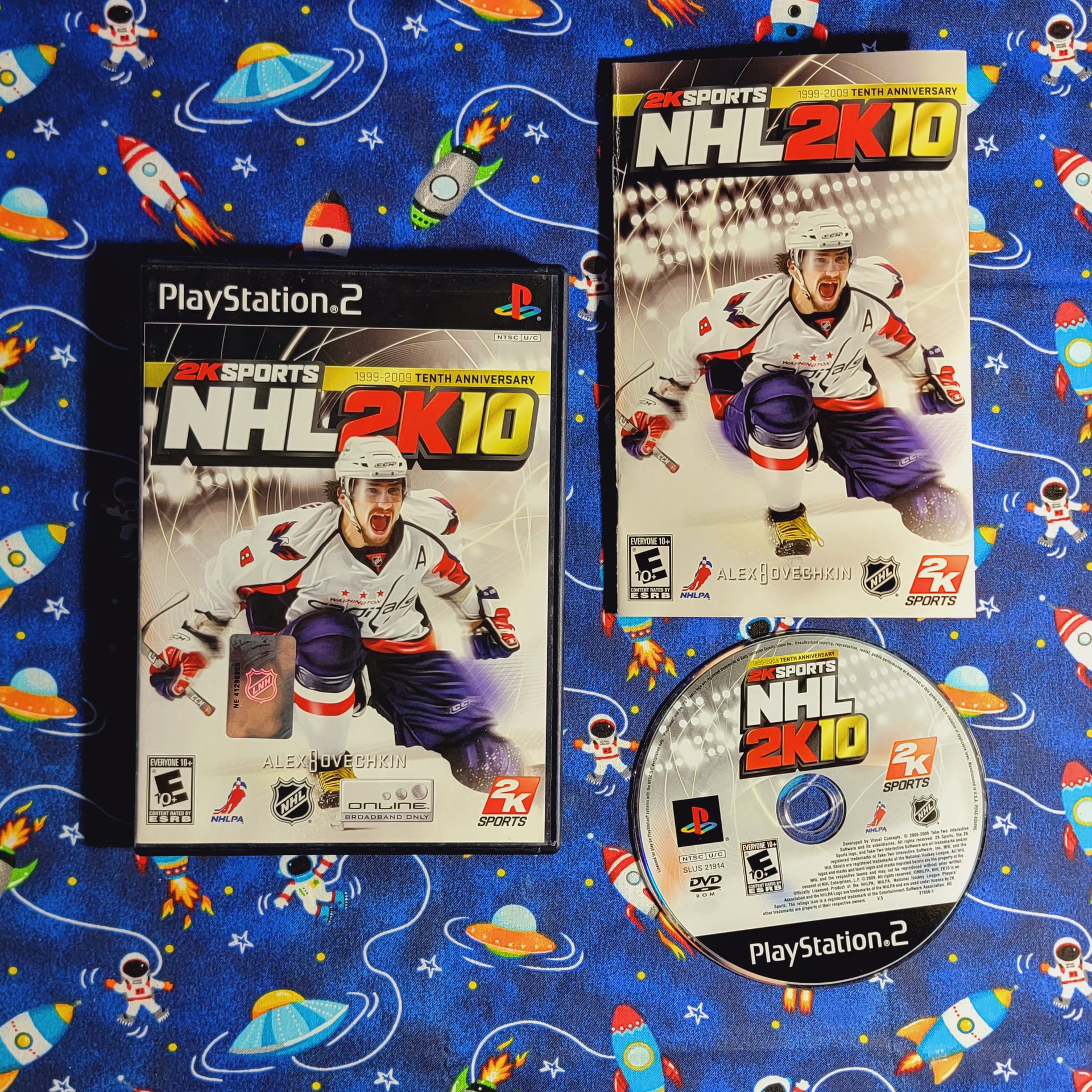 NHL 10 Sony PlayStation 2 PS2 Complete CIB