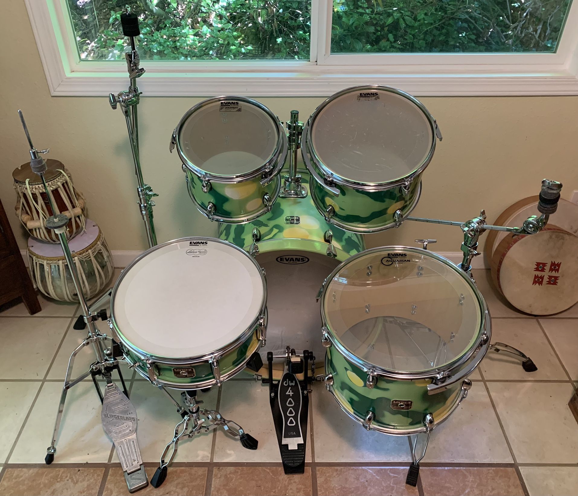 Gretsch Catalina Birch Drum Set + Nice Hardware