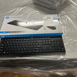 HP keyboard and a mouse combo wireless