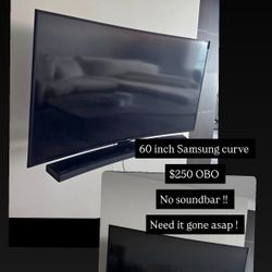 TV Samsung 60 Inch Curve 