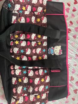 Hello Kitty diaper tote bag ( size 20x13.5 )