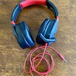 Turtle Beach - Recon 70 Wired Gaming Headset for Nintendo Switch, Xbox One, Xbox Series X|S, PS4, & PS5 - Black/Red