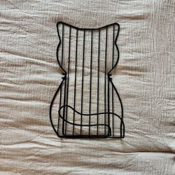 Black Cat Book Stand Holder