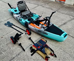 Enjoy kayaks pedal cat 126 fishing kayak