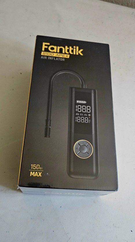 Portable Air Compressor Tire Inflator Fanttik S100