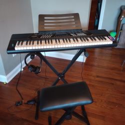 Rockjam Keyboard and Stool, Excellent Condition 