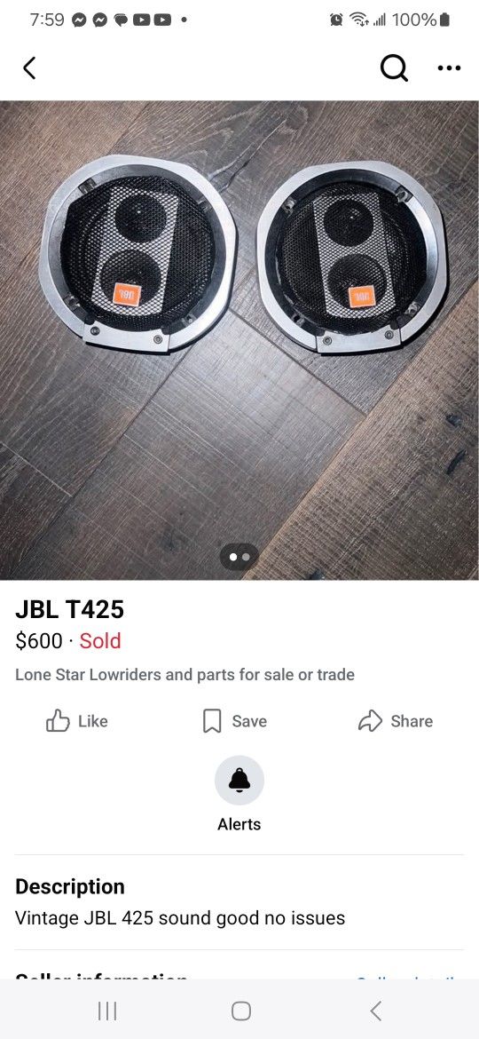 JBL T425 RARE for Sale in Las Vegas, NV - OfferUp