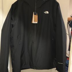 MENS BLACK XL NORTH FACE COAT
