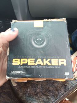 4" speaker