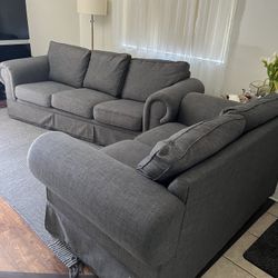 Dark Grey Couches