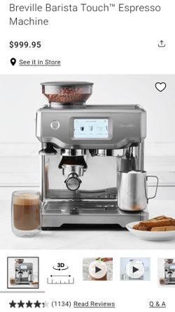 Breville Barista Touch Espresso Maker Silver
