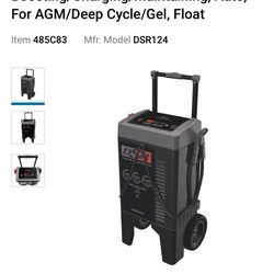 Heavy Duty Charger Maintainer And Engine Start 