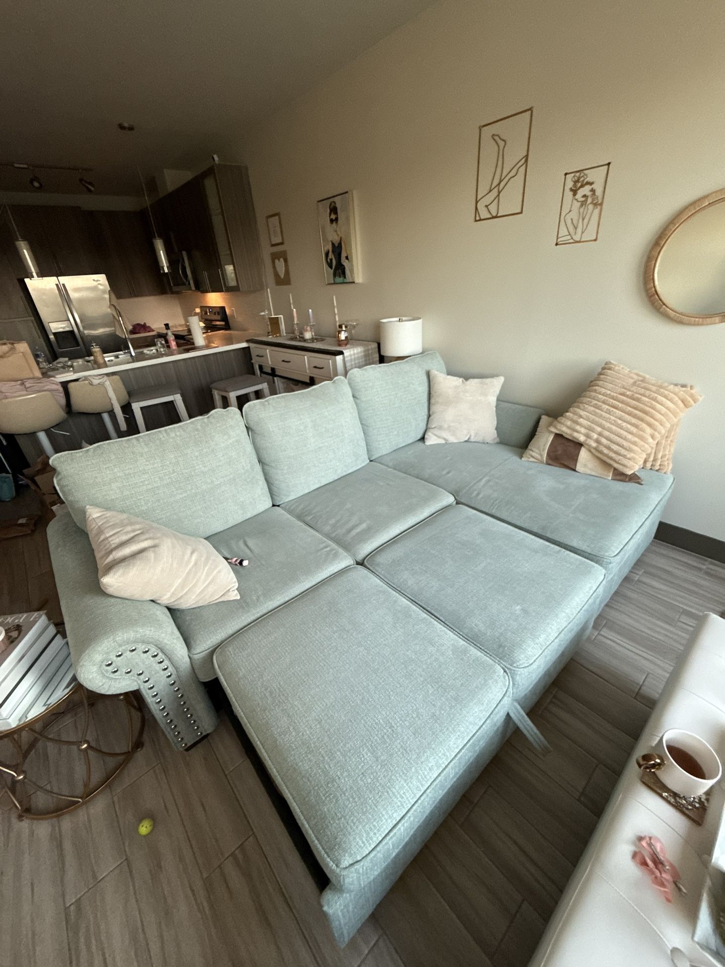 Sectional Couch with storage