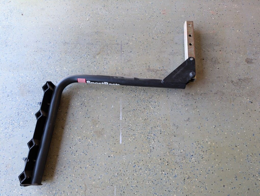 Sport Rack 4 bike rack hitch mount w/Curt hitch lock