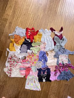 Baby Girl Clothing Bundle - Size 12 Months - 34 Pieces 