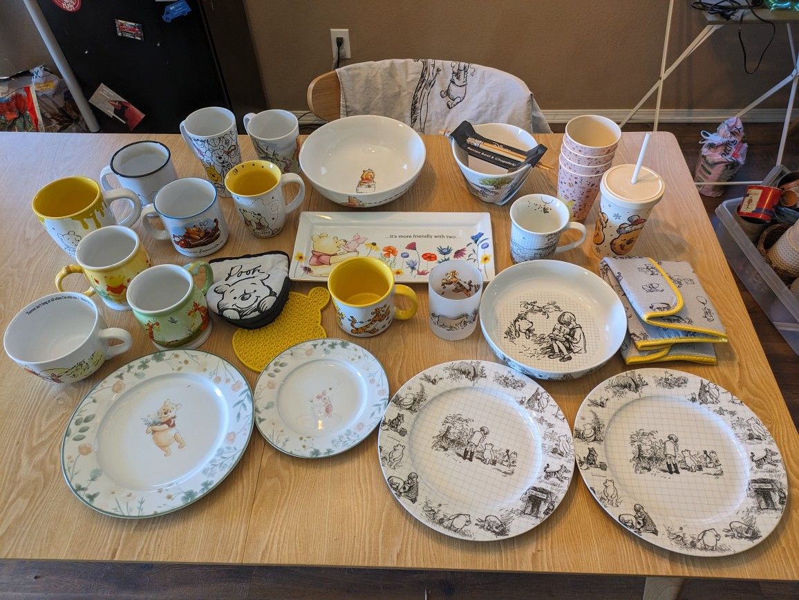 Winnie the Pooh Dishes