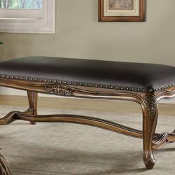 Beautiful Old World Style Accent Bench! Lowest Prices Ever!