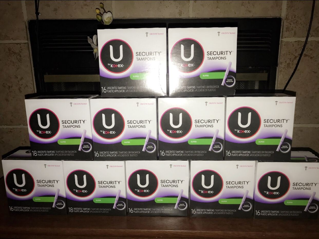 Tampons 11 boxes