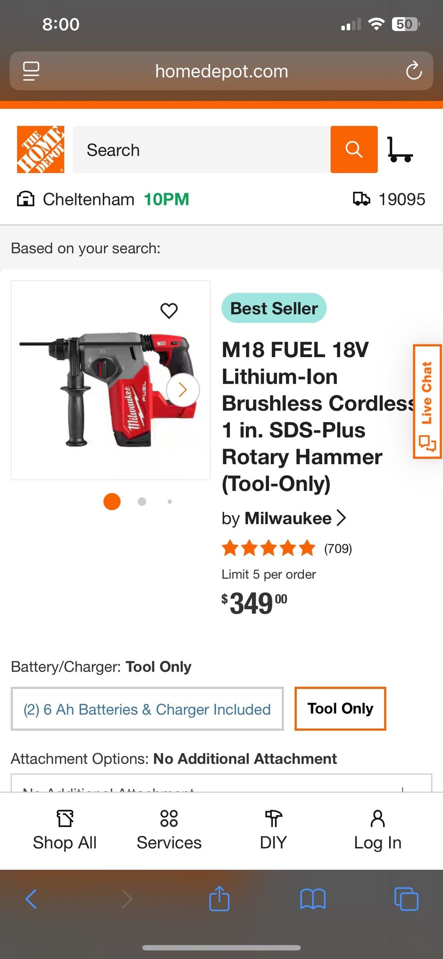 M18 Hammer Tool