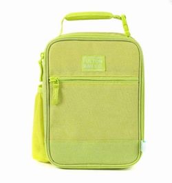 Fulton Bag Co. Upright Lunch Box with Customizable Divider - New with Tags - Neon Yellow