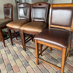 Bar Stools - Wooden 
