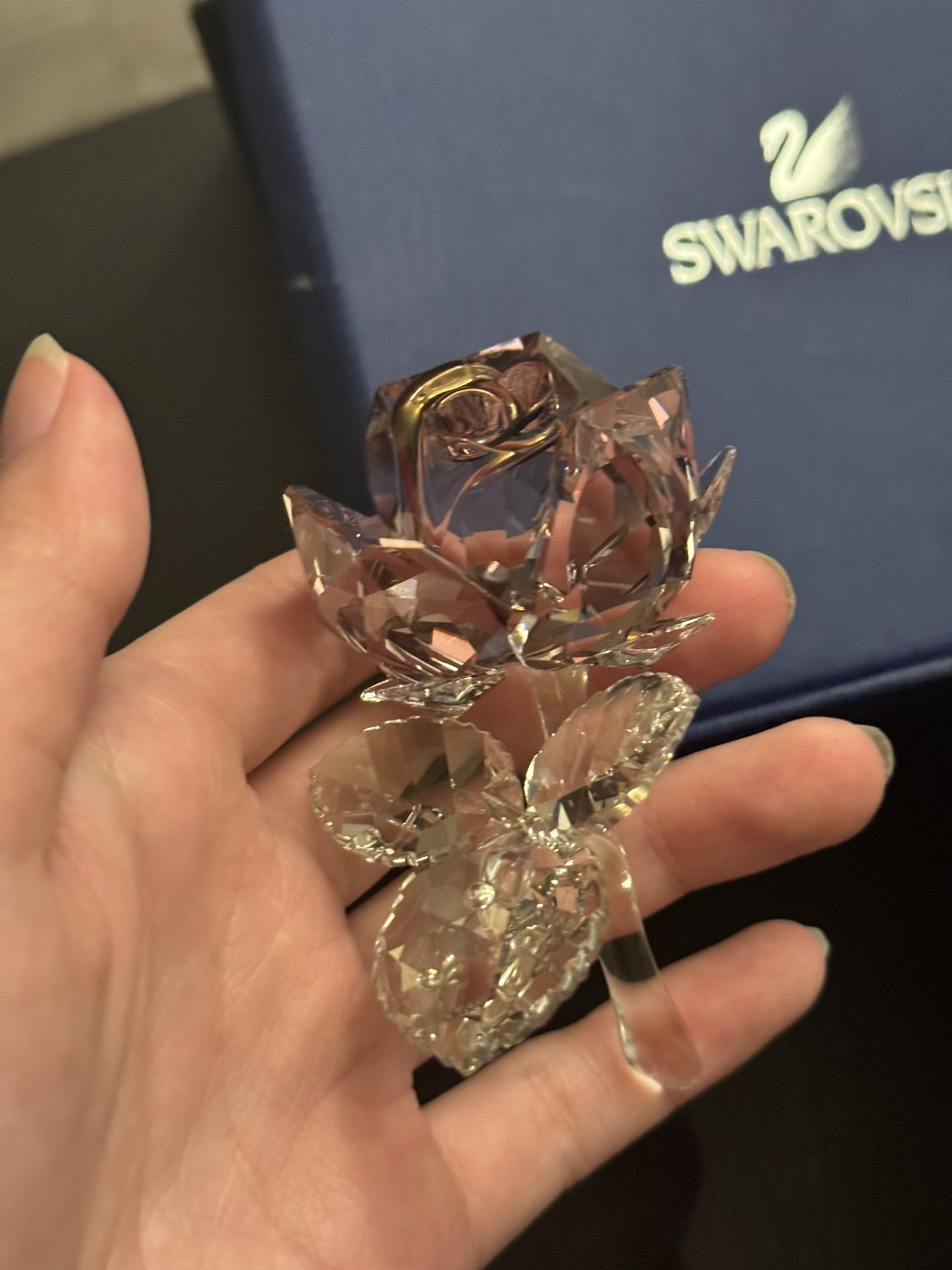 Swarovski Blossoming Rose Girlfriend Wife Gift