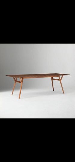 West Elm Mid-Century Dining Table 72" - Walnut