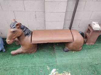 horse bench