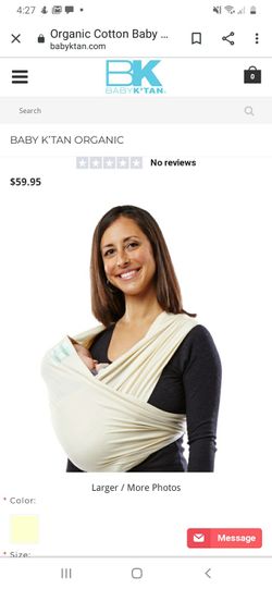 Babyk'tan organic baby carrier