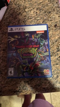 Teenage mutant ninja Turtles mutants unleashed PS5 game