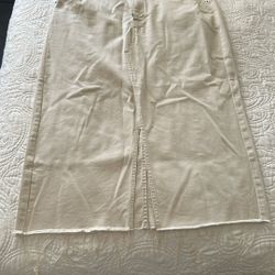 Women's denim skirt