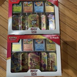 151 Pokemon mini Tins
