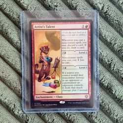 Artist's Talent (BLB) 124 *FOIL* - magic: the gathering mtg card