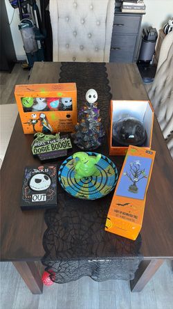 Nightmare Before Christmas Halloween Decorations Bundle