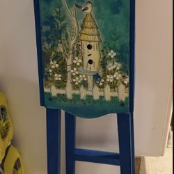 Hand Painted W/ Inside Storage 