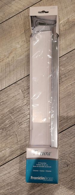 Futura 18" Chrome Towel Bar