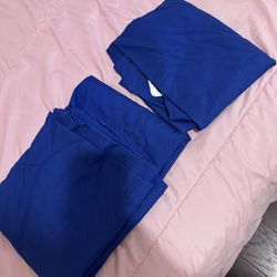 Blue sheet set